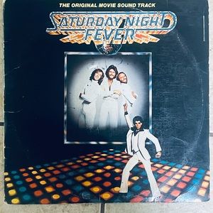 Saturday Night Fever LP soundtrack original 1977 vinyl Bee Gees/John Travolta.